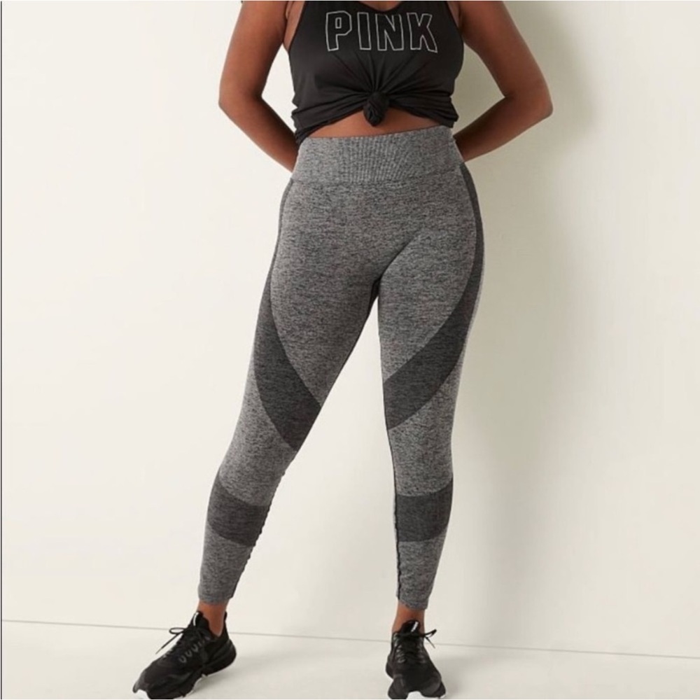 Victoria’s Secret Pink Gray Active Leggings